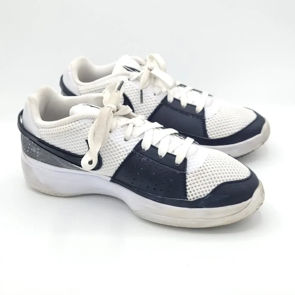 NIKE Ja Morant 1 Scratch 2.0 DX2294-102 GS White Black Size 6.5y